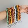 Macrame Spiral Keychain Wristlet - Image 2