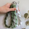 Macrame Spiral Keychain Wristlet - Image 3