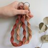 Macrame Spiral Keychain Wristlet - Image 4
