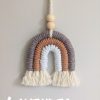 Macrame Rainbow Charm, Fall Macrame Car Charm, Car Charm, Rainbow Charm, Rainbow Car Charm - Image 7