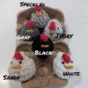 Crochet Mini Chickens | Crochet Easter | Chicken | Crochet Plushie | Crochet Stuffy | Farmer gift | Handmade Easter Gift - Image 4