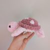Crochet Valentines Day Sea Turtle | Soft Amigurumi Turtle | Valentine Gift | Heart Sea Turtle | Handmade Plushie | Valentine’s Day Plushie - Image 2