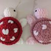 Crochet Valentines Day Sea Turtle | Soft Amigurumi Turtle | Valentine Gift | Heart Sea Turtle | Handmade Plushie | Valentine’s Day Plushie - Image 6